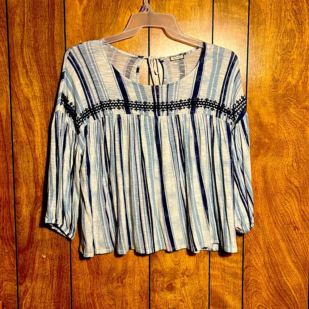 Striped shirt, used it for Easter 2 years ago and never worn it since.